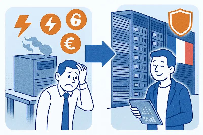 Serveurs Hébergés : libérez-vous des contraintes techniques